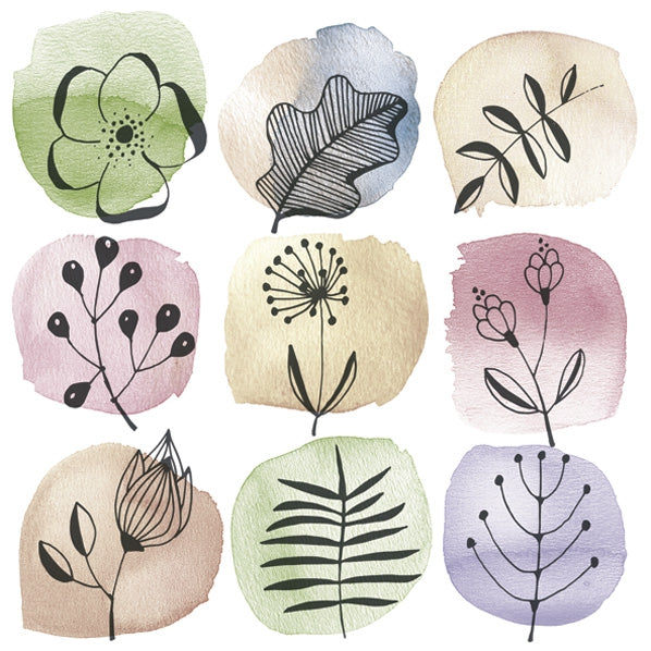 Decoupage Napkin - (DN-8831) - Flora Stamps