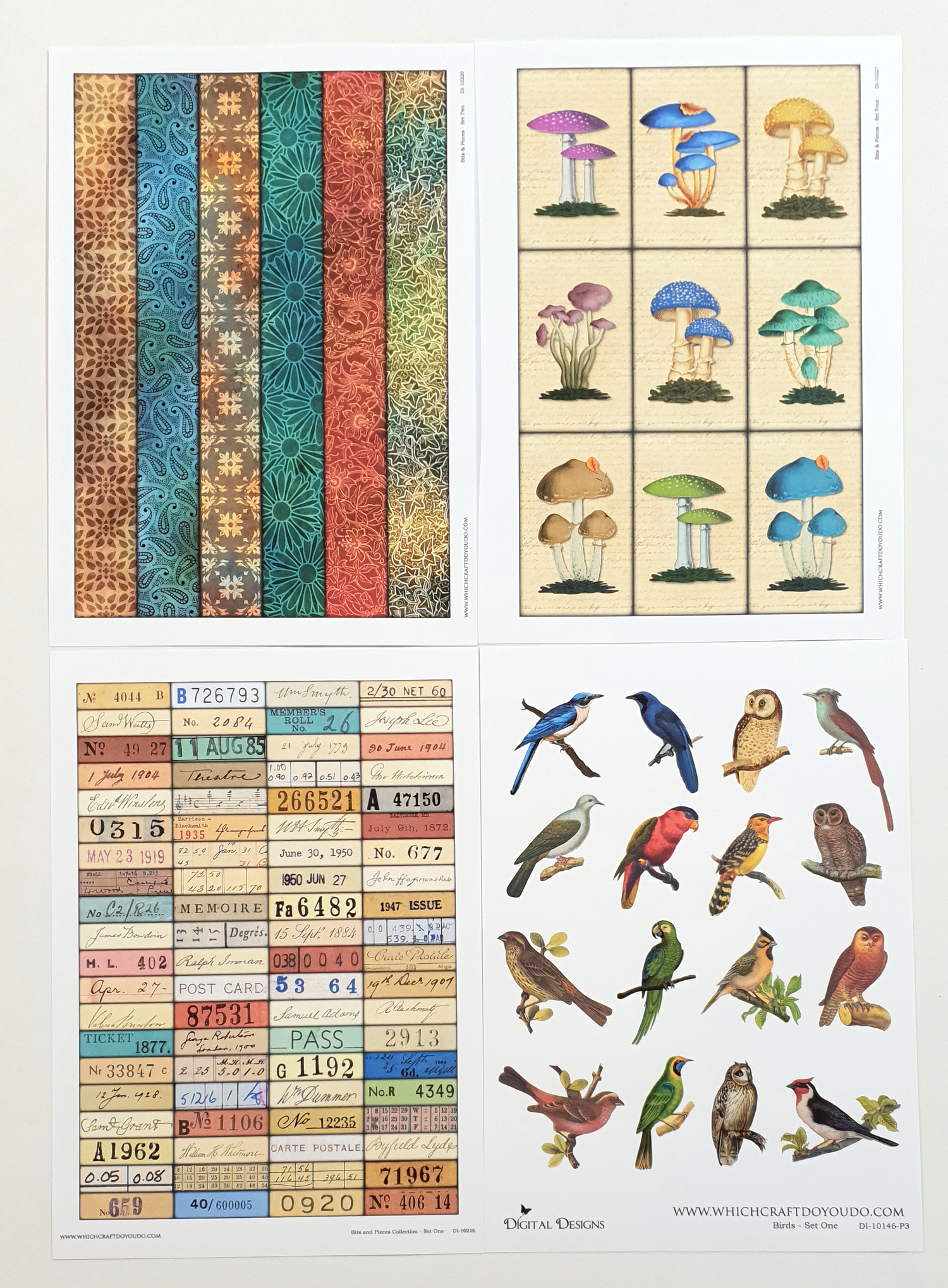 Whichcraft Prints Pack - 1011