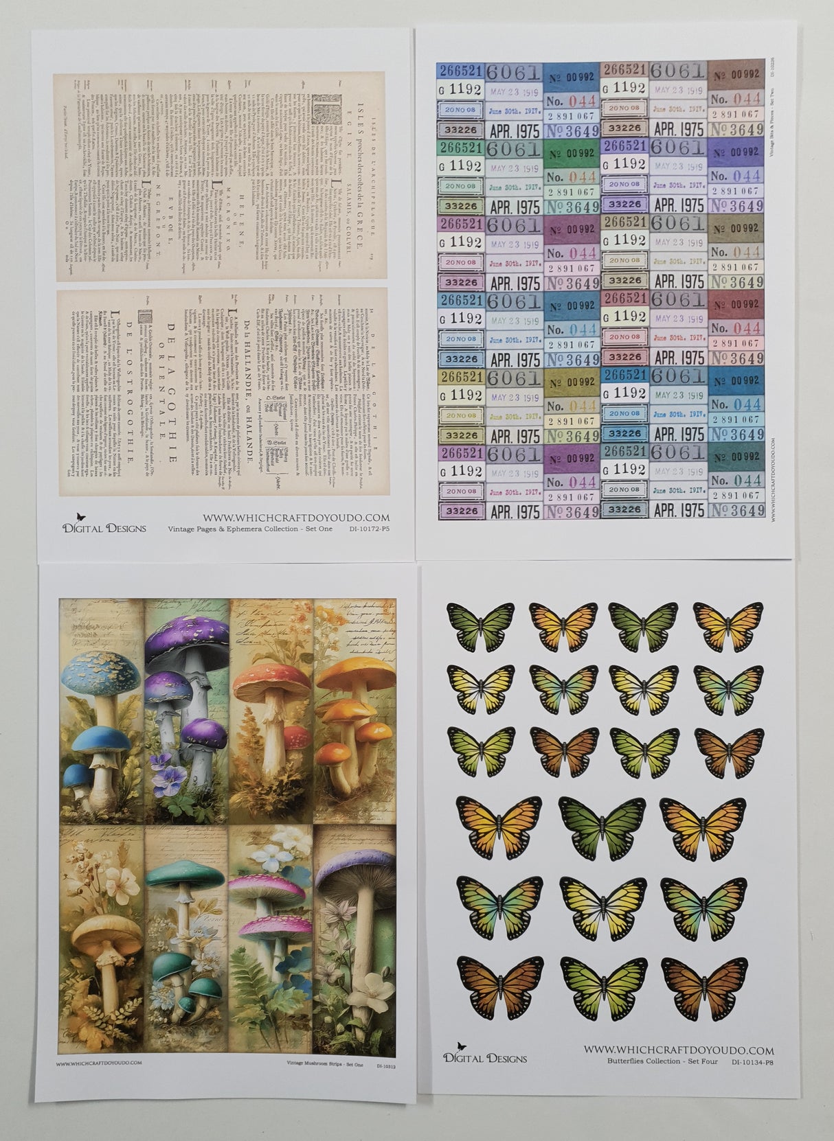 Whichcraft Prints Pack - 1013