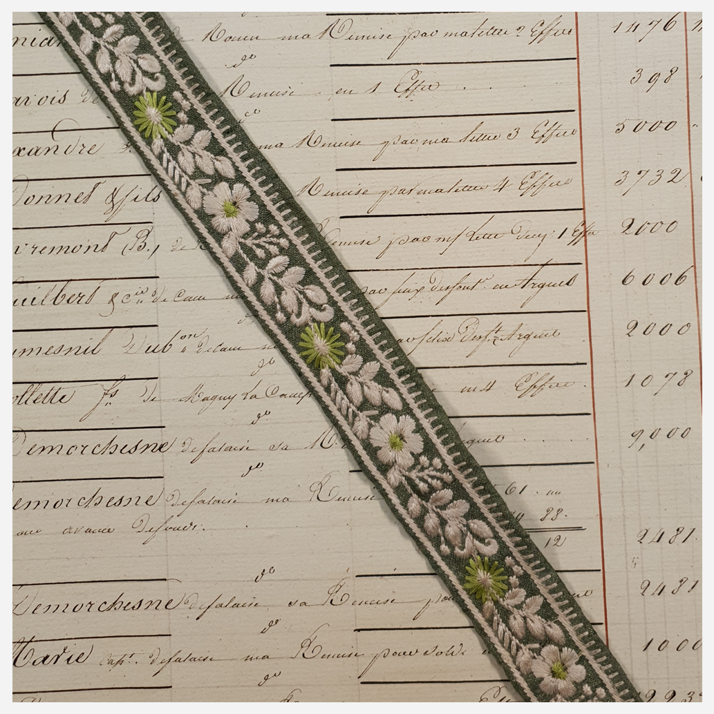 Embroidered Trim - 1 Meter - (ITR-1026)