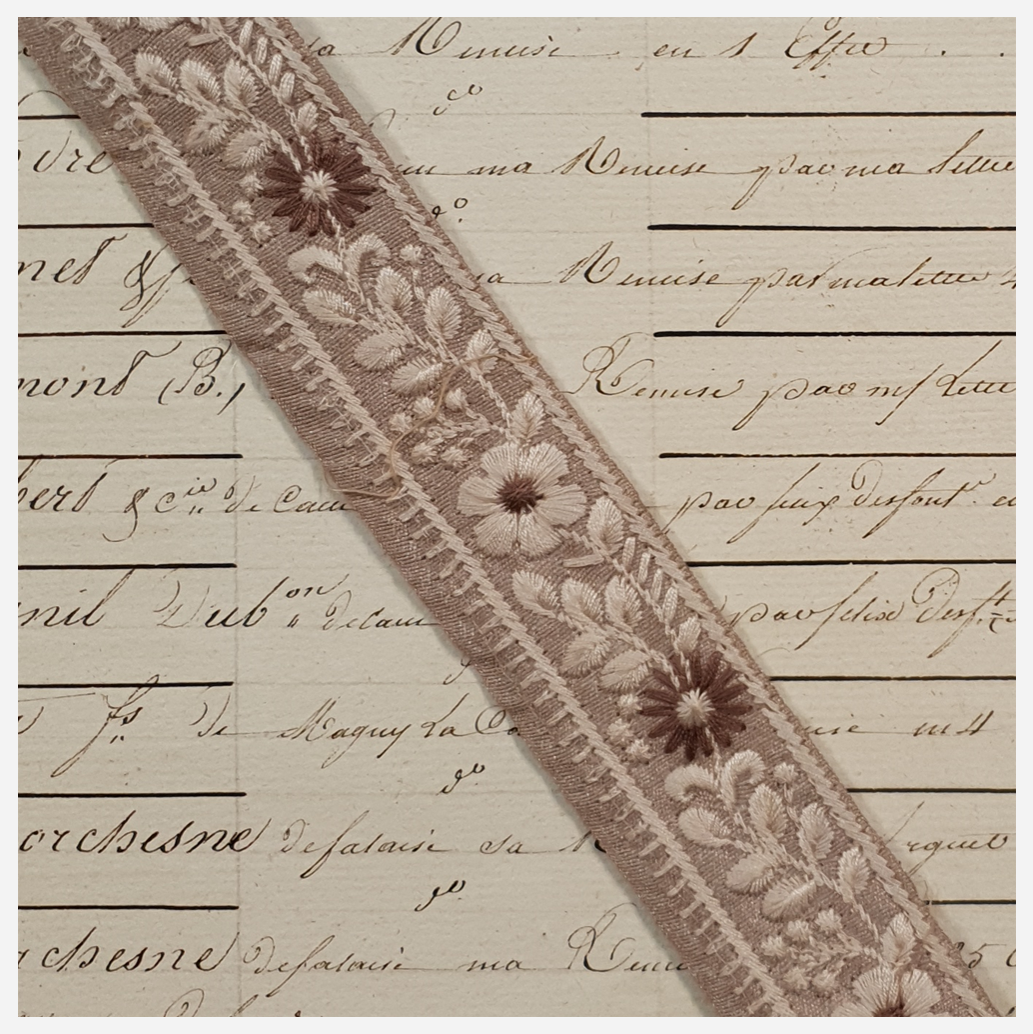 Embroidered Trim - 1 Meter - (ITR-1027)