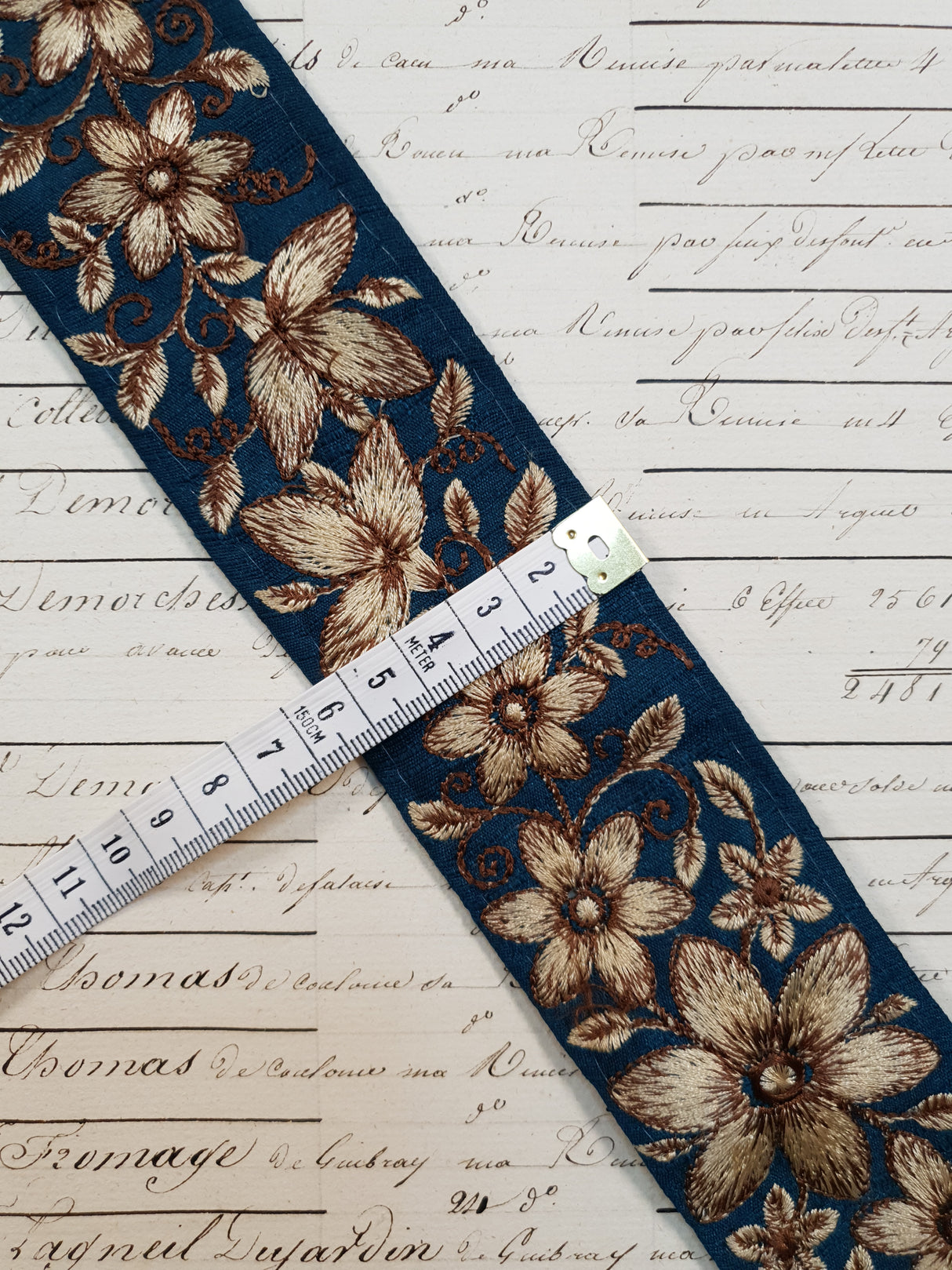 Embroidered Trim - 1 Meter - (ITR-1064)