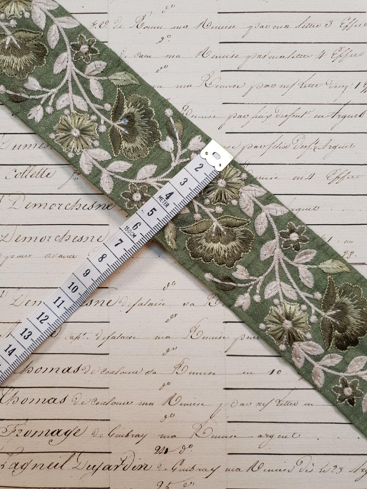 Embroidered Trim - 1 Meter - (ITR-1131)