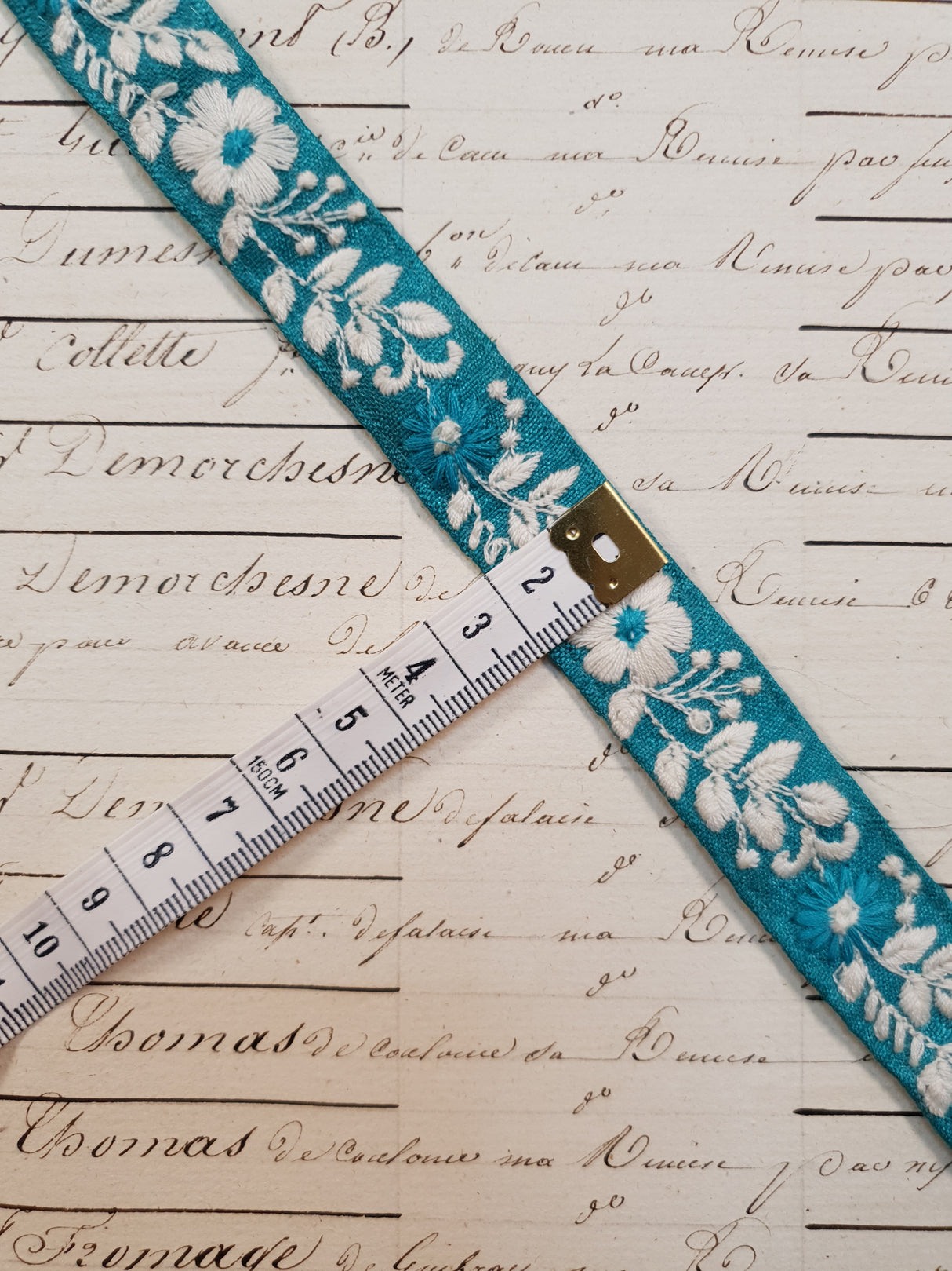 Embroidered Trim - 1 Meter - (ITR-1140)