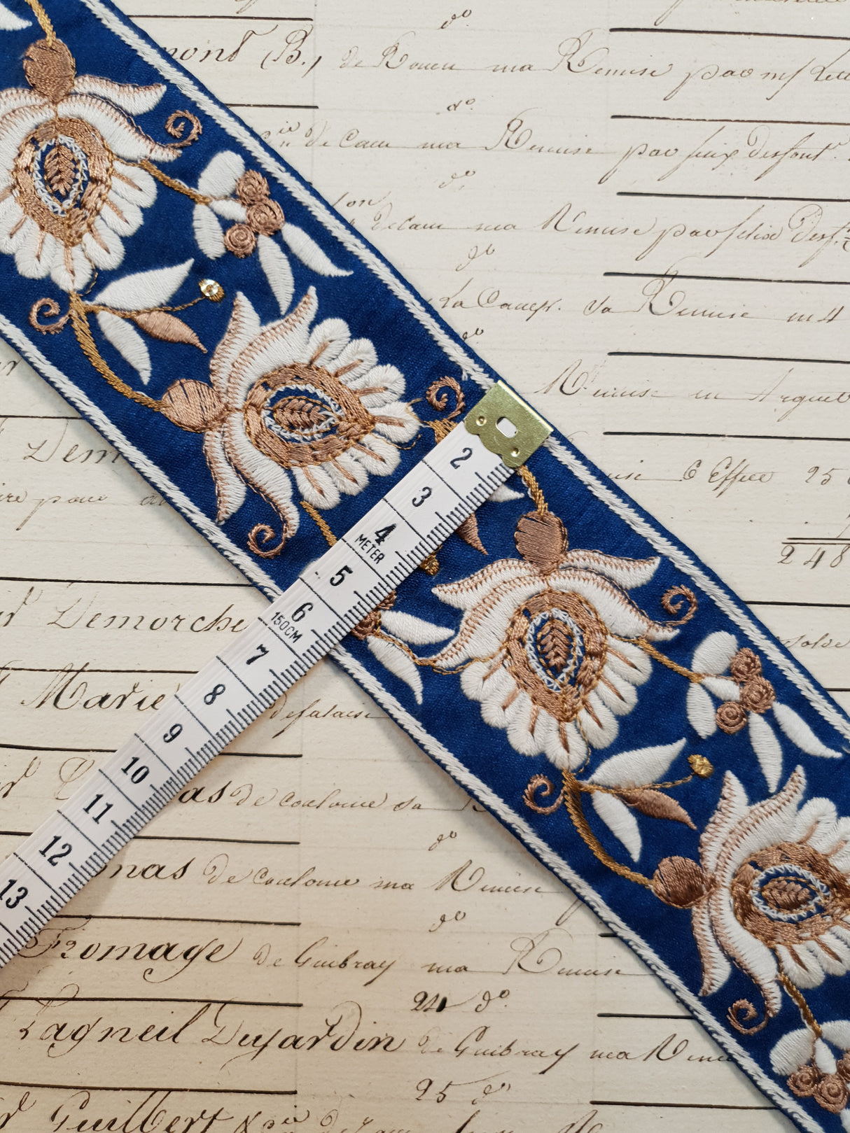 Embroidered Trim - 1 Meter - (ITR-1144)