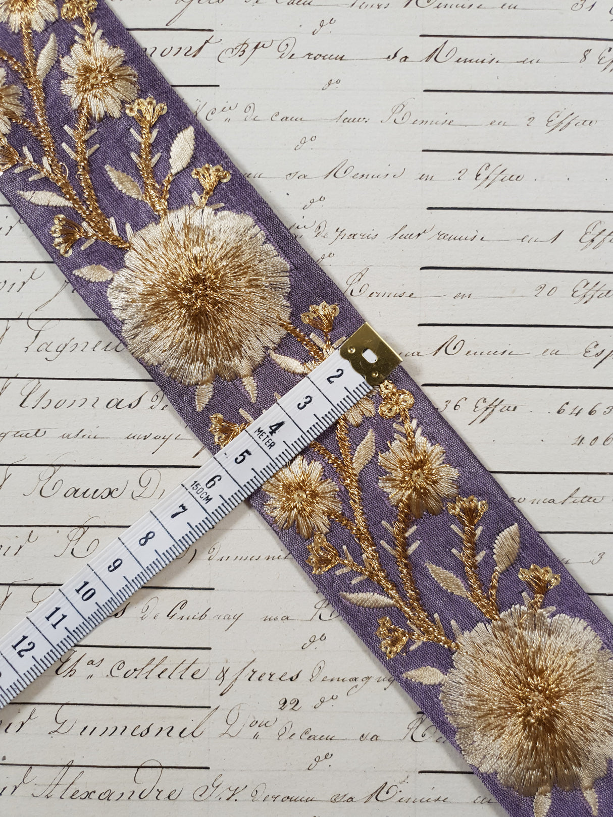 Embroidered Trim - 1 Meter - (ITR-1214)