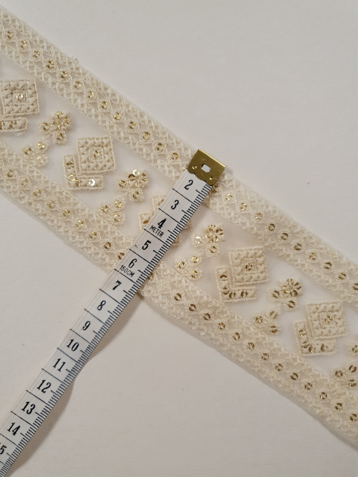 Embroidered Trim - 1 Meter - (ITR-1280)