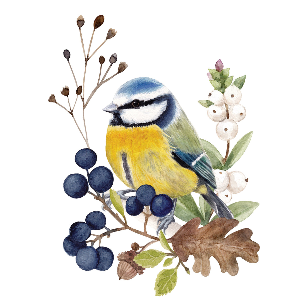 Decoupage Napkin - (DN-8926) - Oiseau en Nature