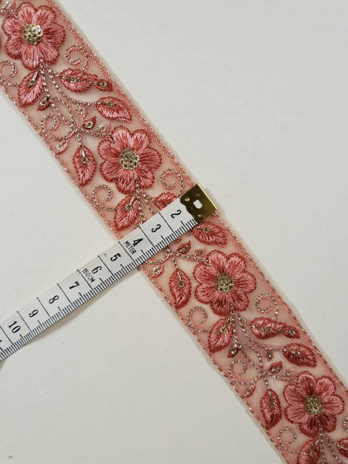 Embroidered Trim - 1 Meter - (ITR-1377)