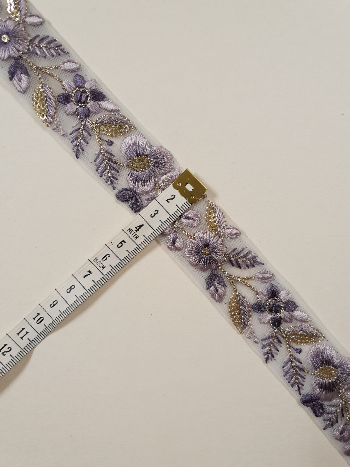 Embroidered Trim - 1 Meter - (ITR-1396)