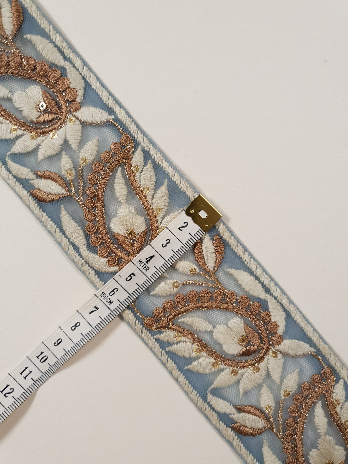 Embroidered Trim - 1 Meter - (ITR-1409)