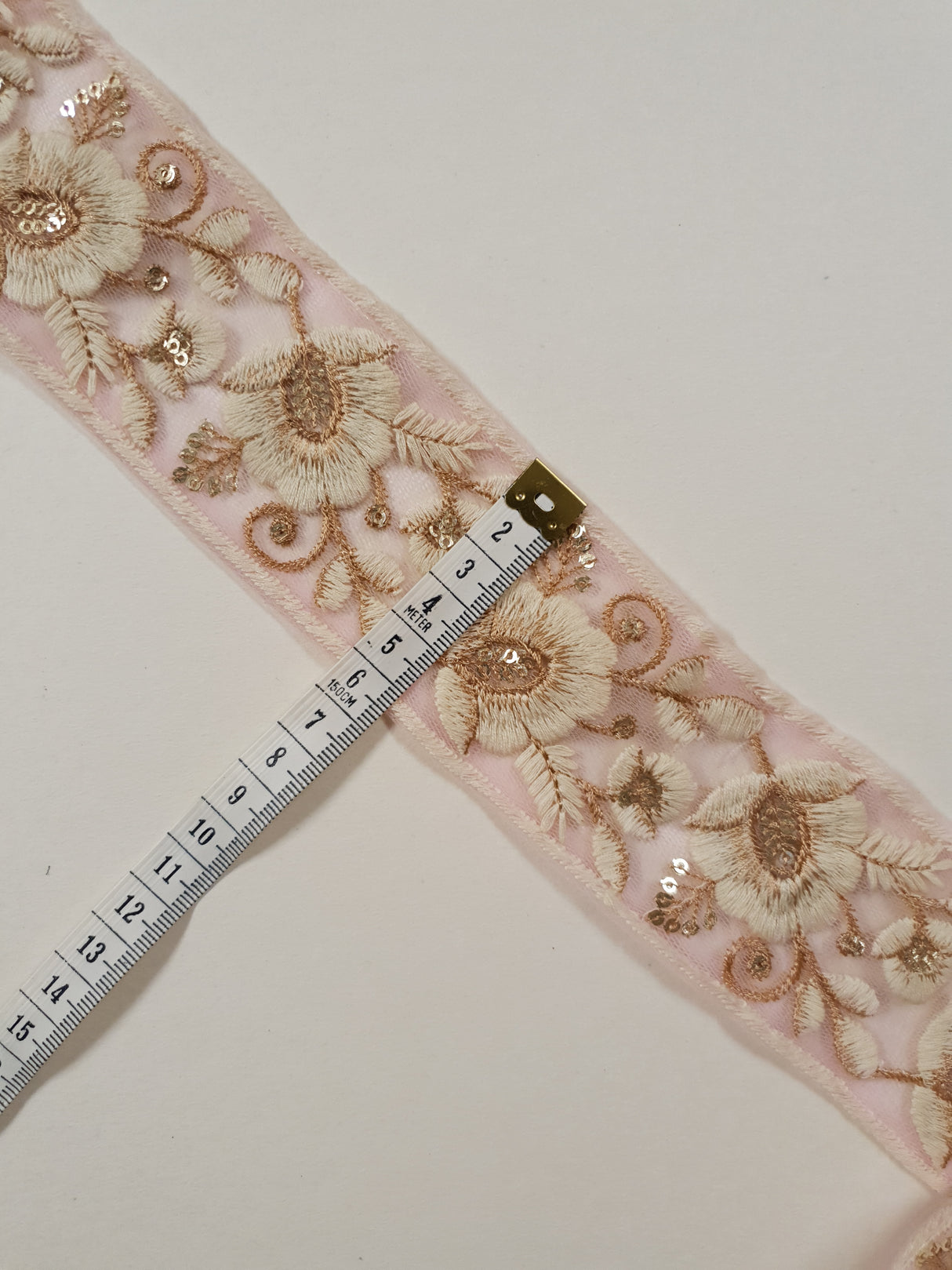 Embroidered Trim - ROLL - (ITR-1433)