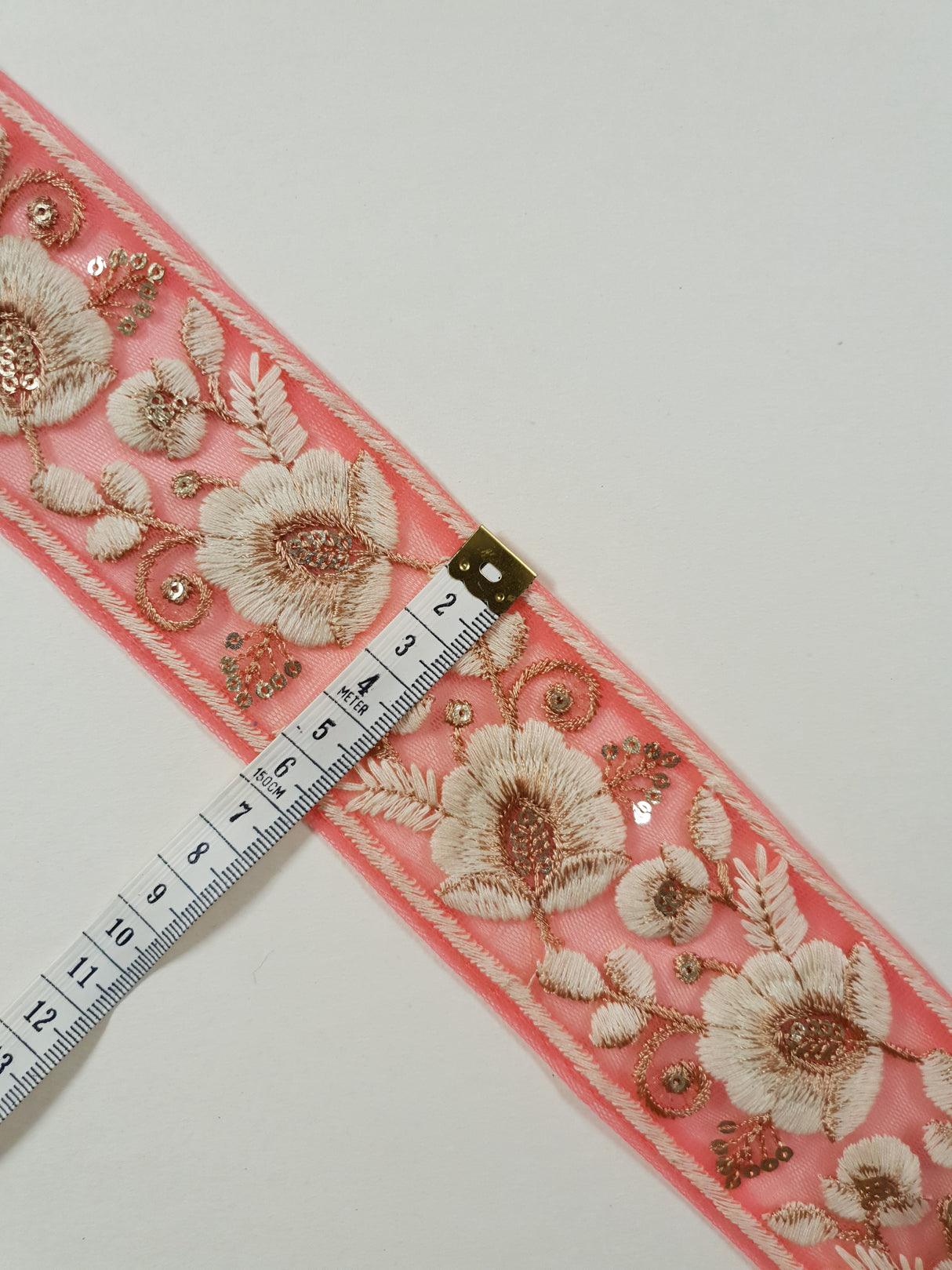 Embroidered Trim - 1 Meter - (ITR-1435)