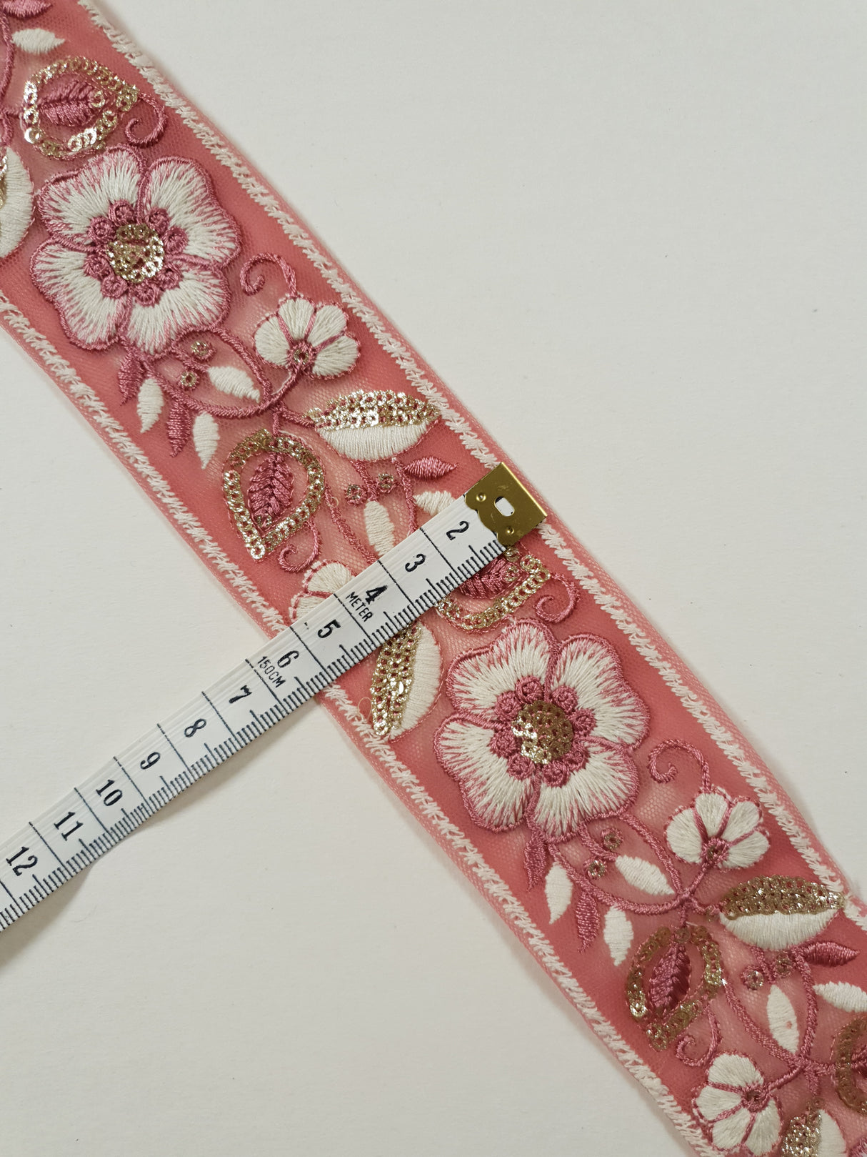 Embroidered Trim - 1 Meter - (ITR-1445)