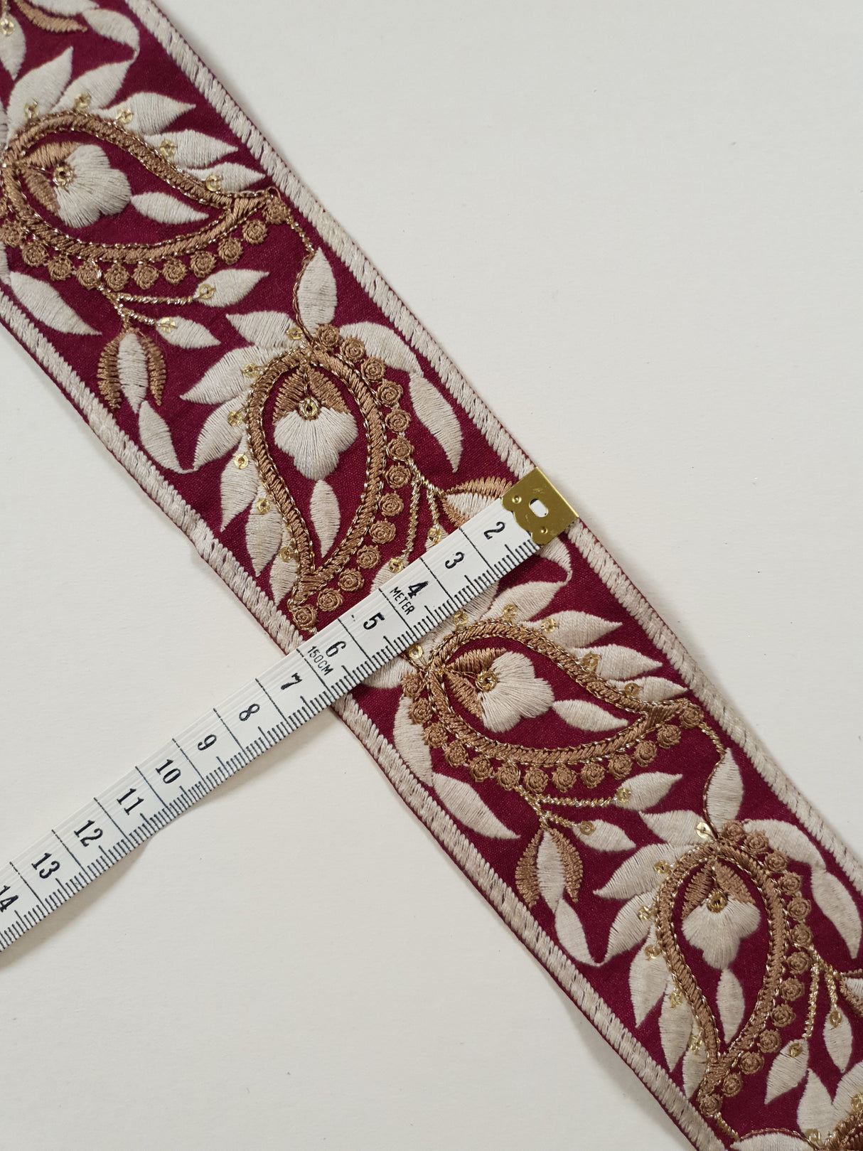 Embroidered Trim - 1 Meter - (ITR-1453)