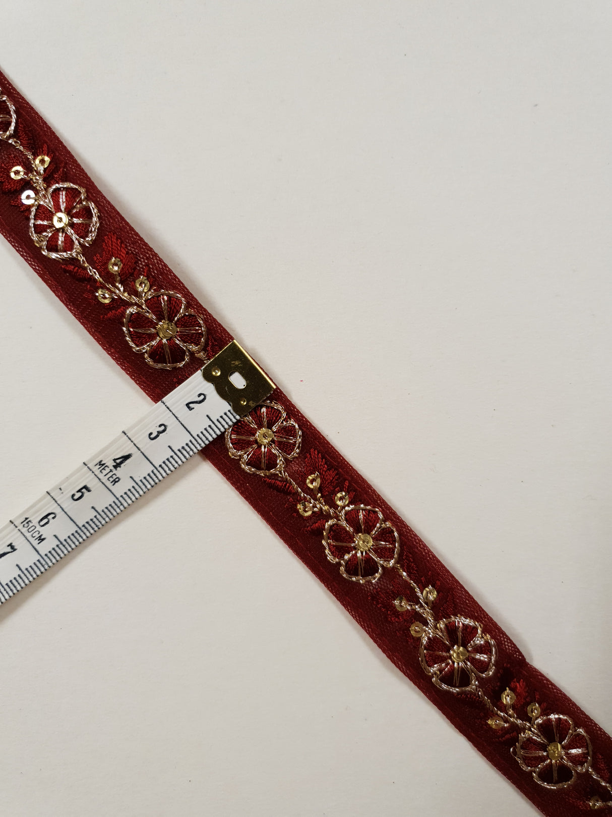 Embroidered Trim - ROLL - (ITR-1460)