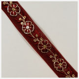 Embroidered Trim - 1 Meter - (ITR-1460)
