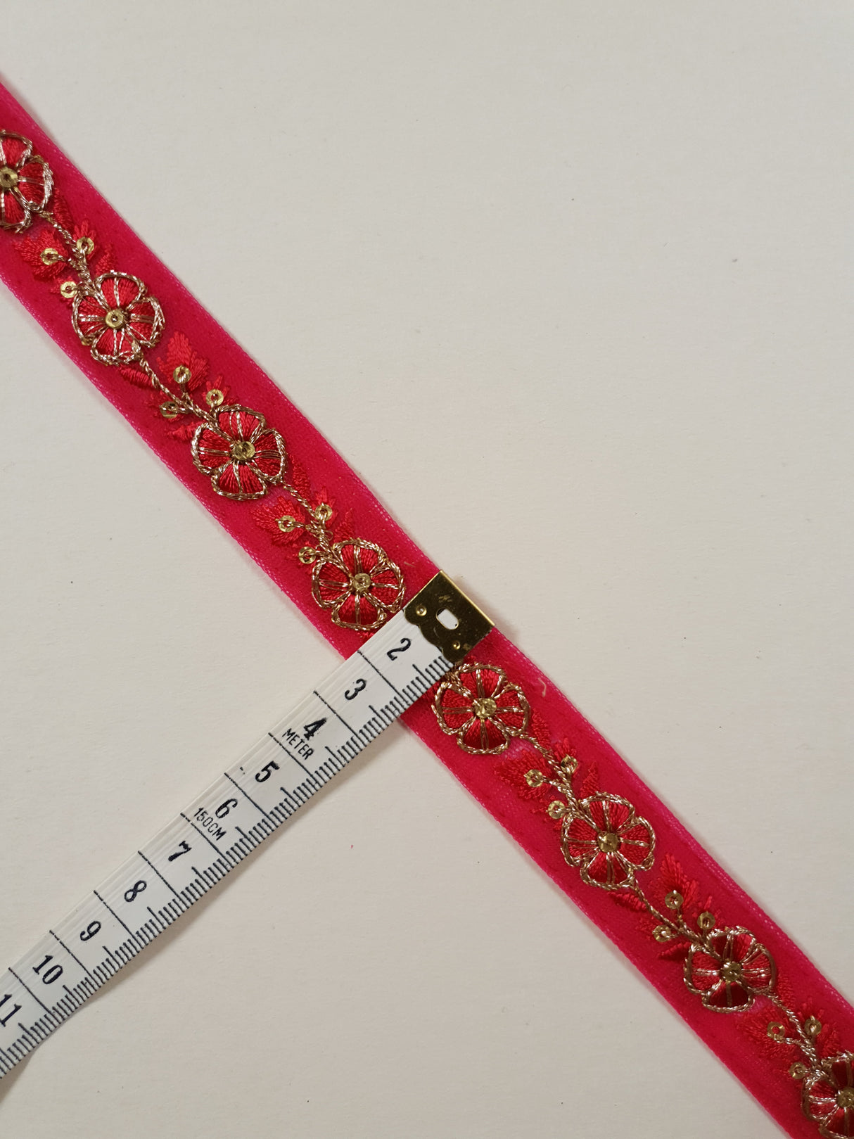 Embroidered Trim - 1 Meter - (ITR-1461)