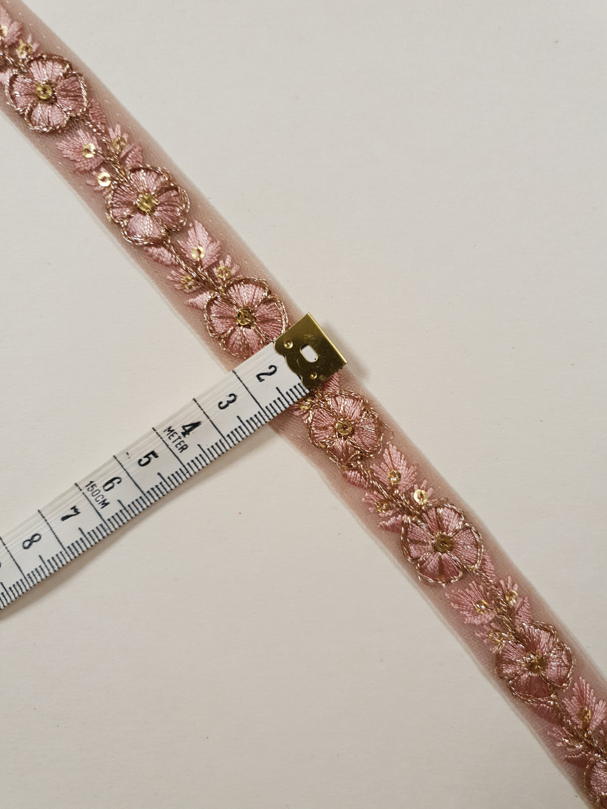 Embroidered Trim - 1 Meter - (ITR-1464)