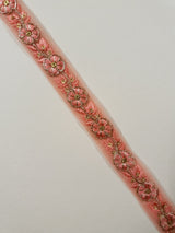 Embroidered Trim - 1 Meter - (ITR-1466)