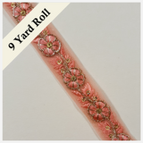 Embroidered Trim - ROLL - (ITR-1466)
