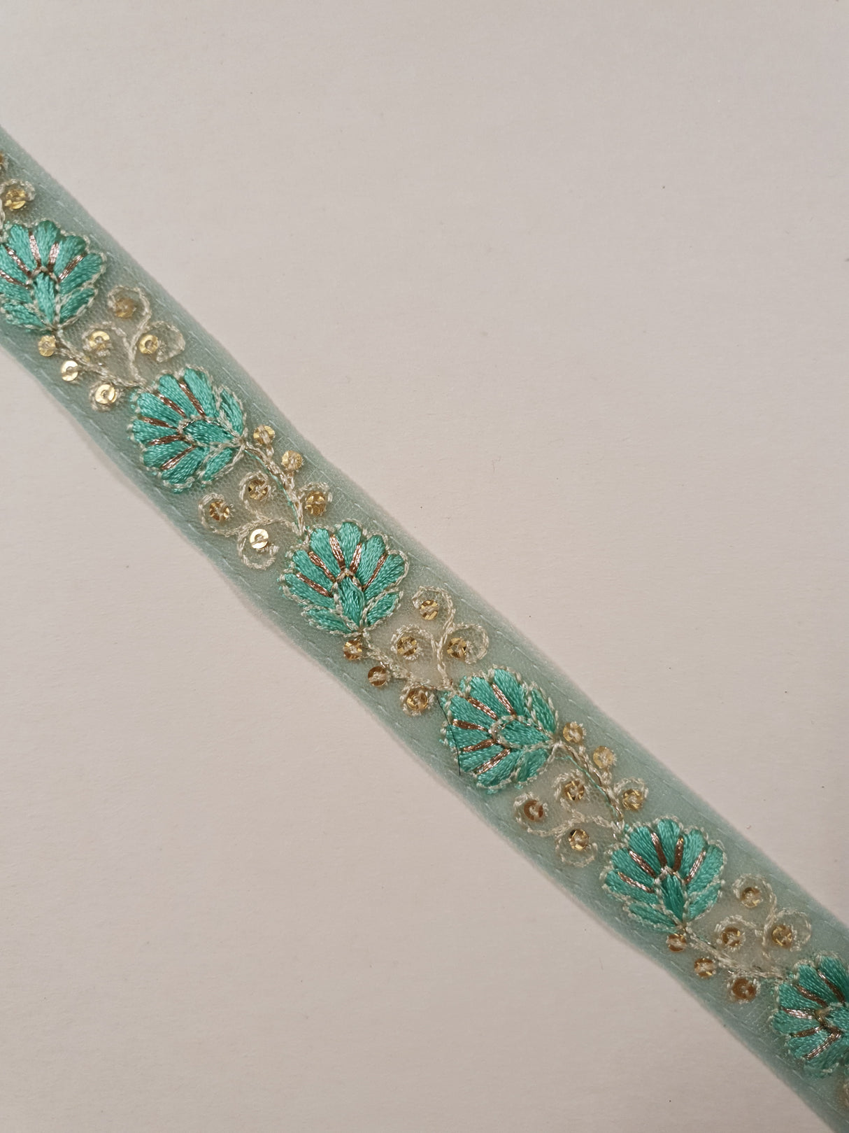 Embroidered Trim - ROLL - (ITR-1473)