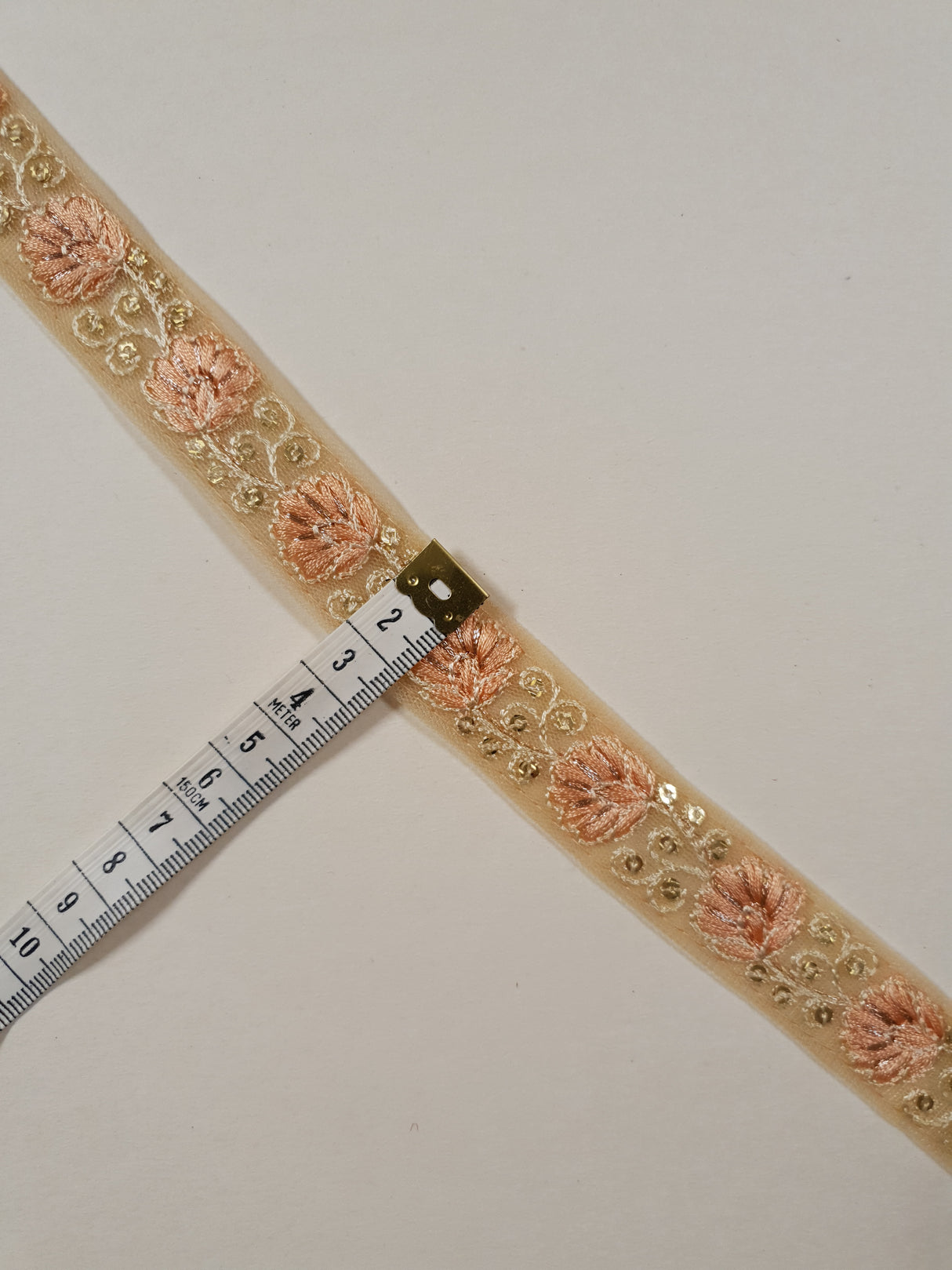 Embroidered Trim - 1 Meter - (ITR-1477)