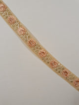 Embroidered Trim - 1 Meter - (ITR-1477)