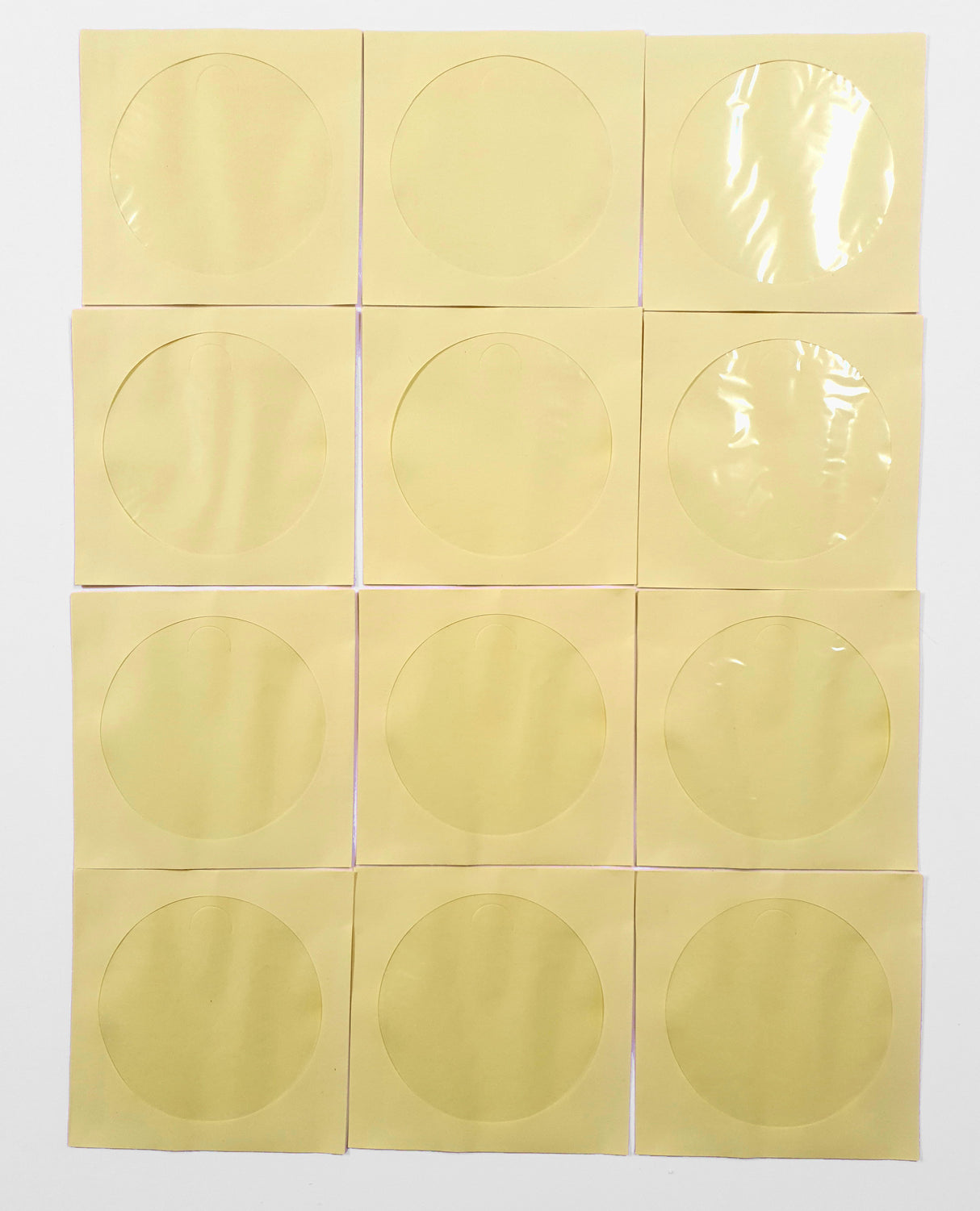 Windowed Envelopes - Pack of 12 - Yellow