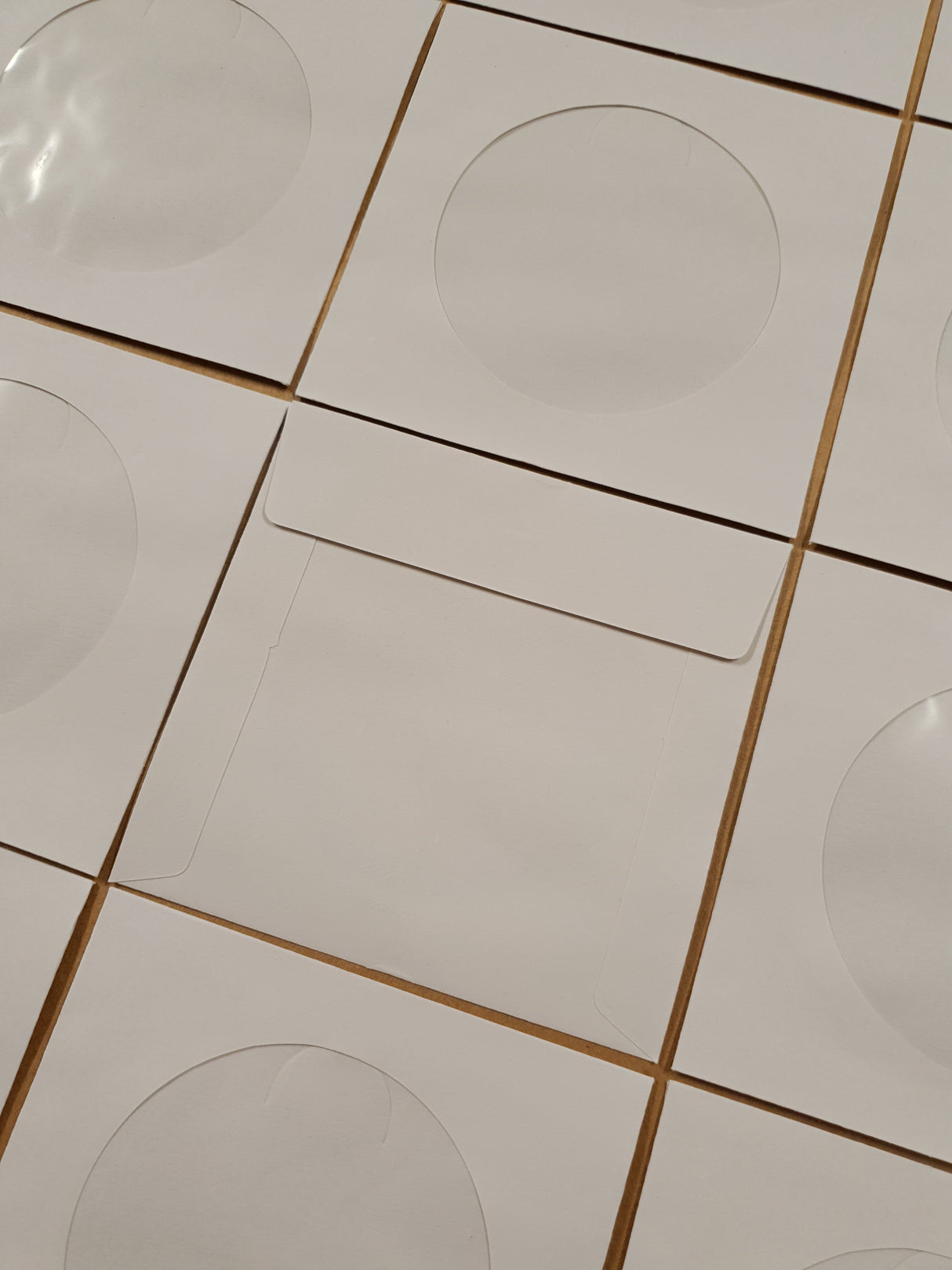 Mini Windowed Envelopes - Pack of 12 - White