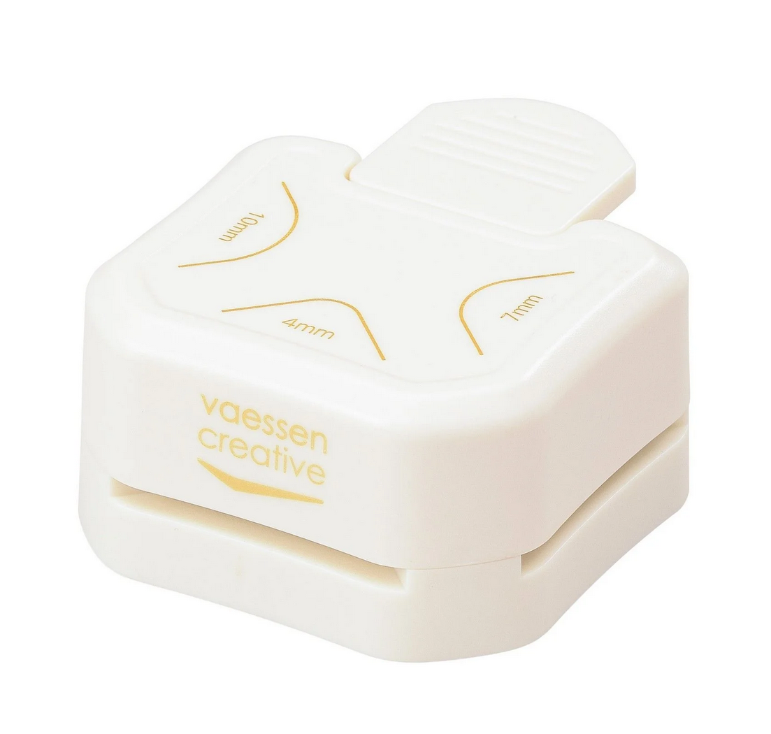 Vaessen Creative - 3-in-1 Corner Punch - Corner Rounder - 4-7-10mm