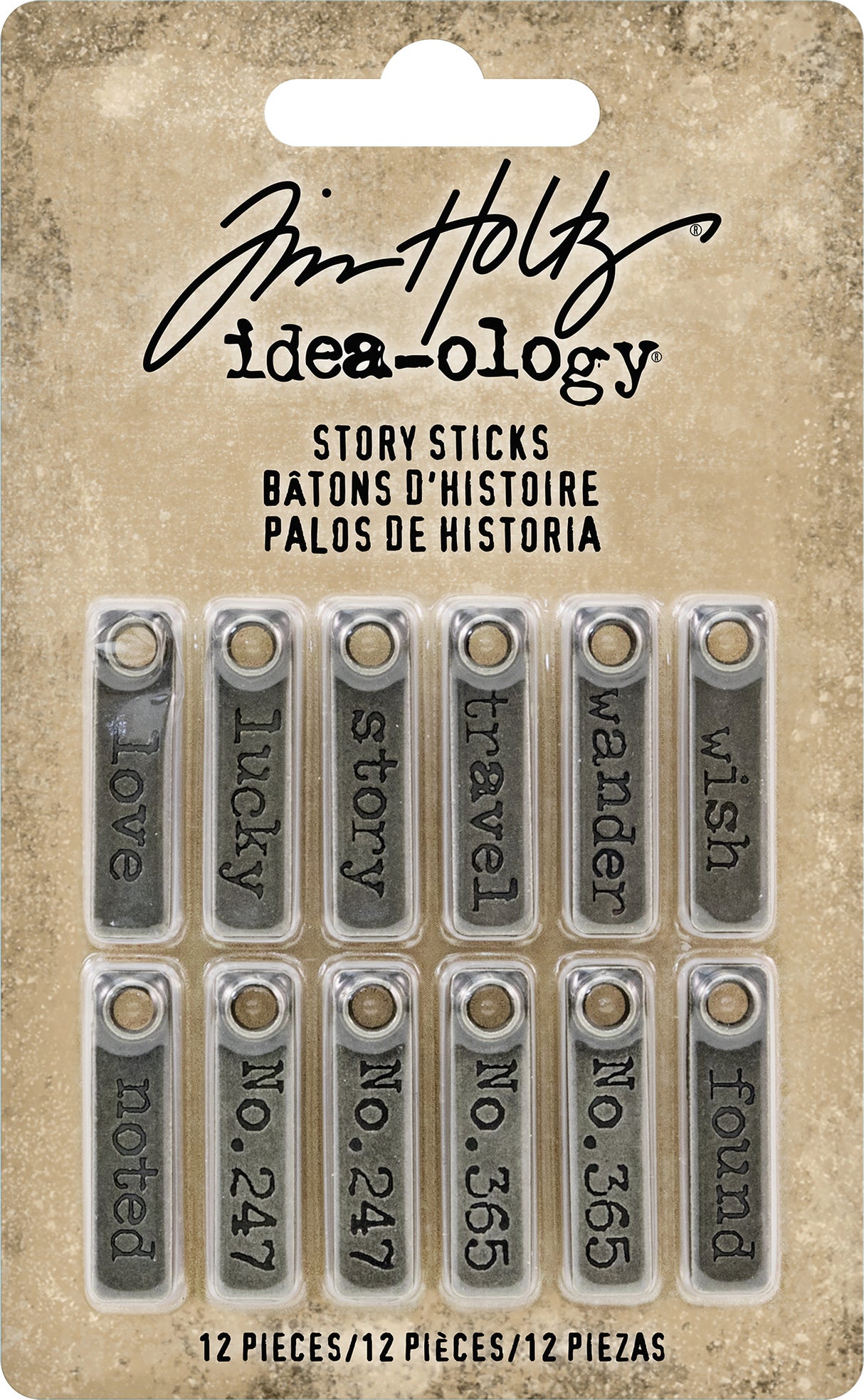 Tim Holtz - idea-ology - Story Sticks