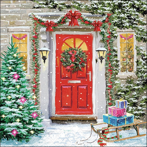 Decoupage Napkin - (DN-8866) - Outdoor Decoration