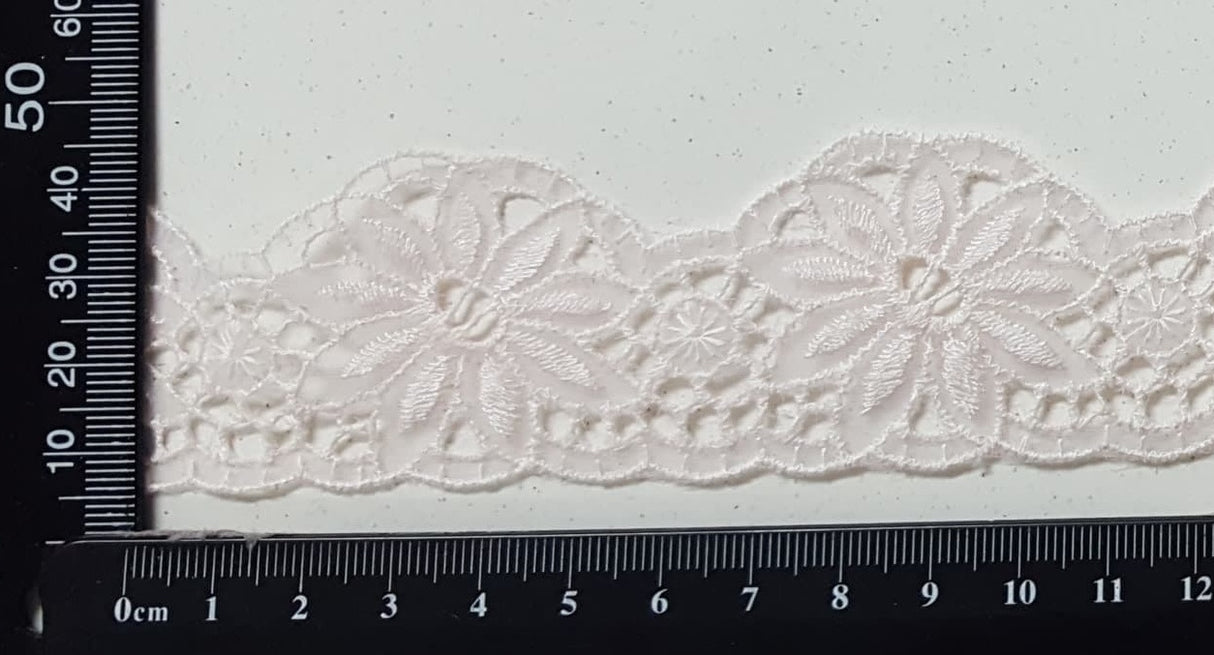 Lace Trim Pack - 4083 - Vintage - Light Pink - 1 Meter