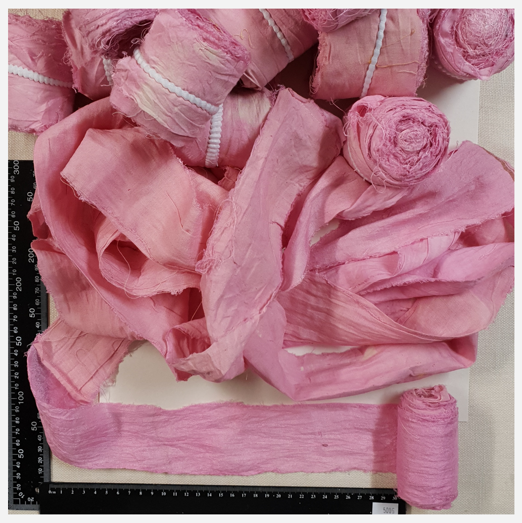 Reclaimed Sari Cotton Ribbon - Flat Rolls - 5006