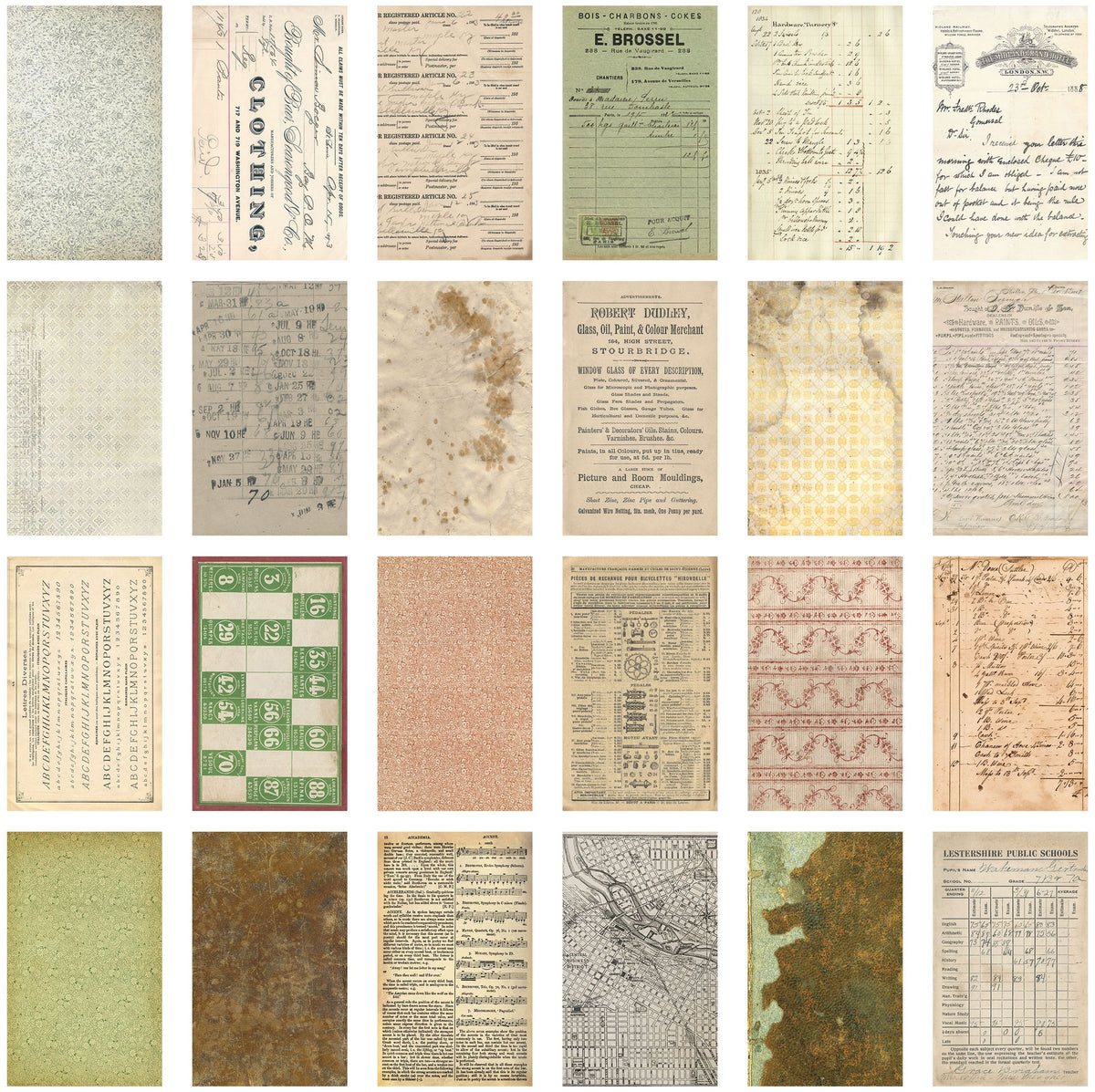 Tim Holtz - idea-ology - Backdrops Volume #1