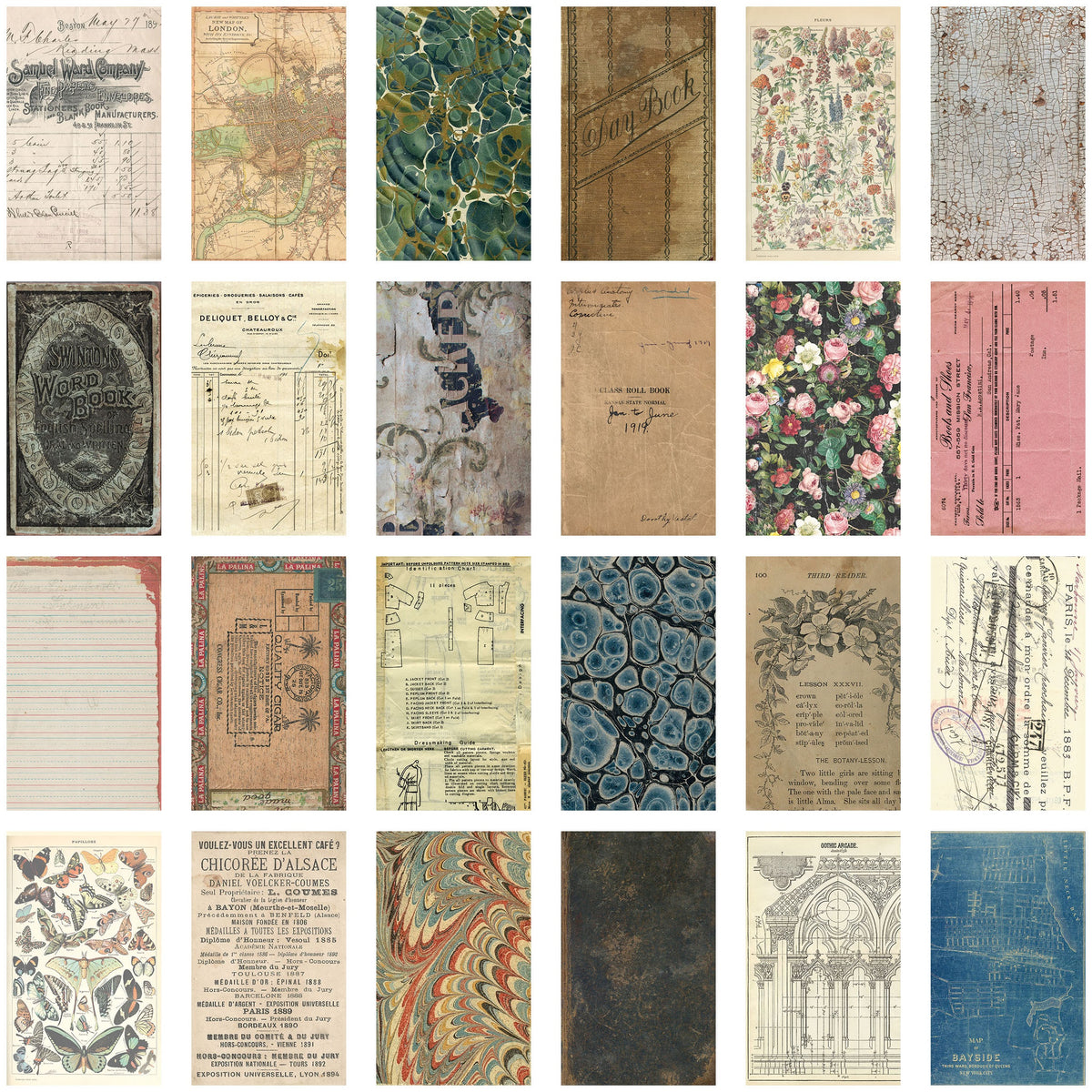 Tim Holtz - idea-ology - Backdrops Volume #1