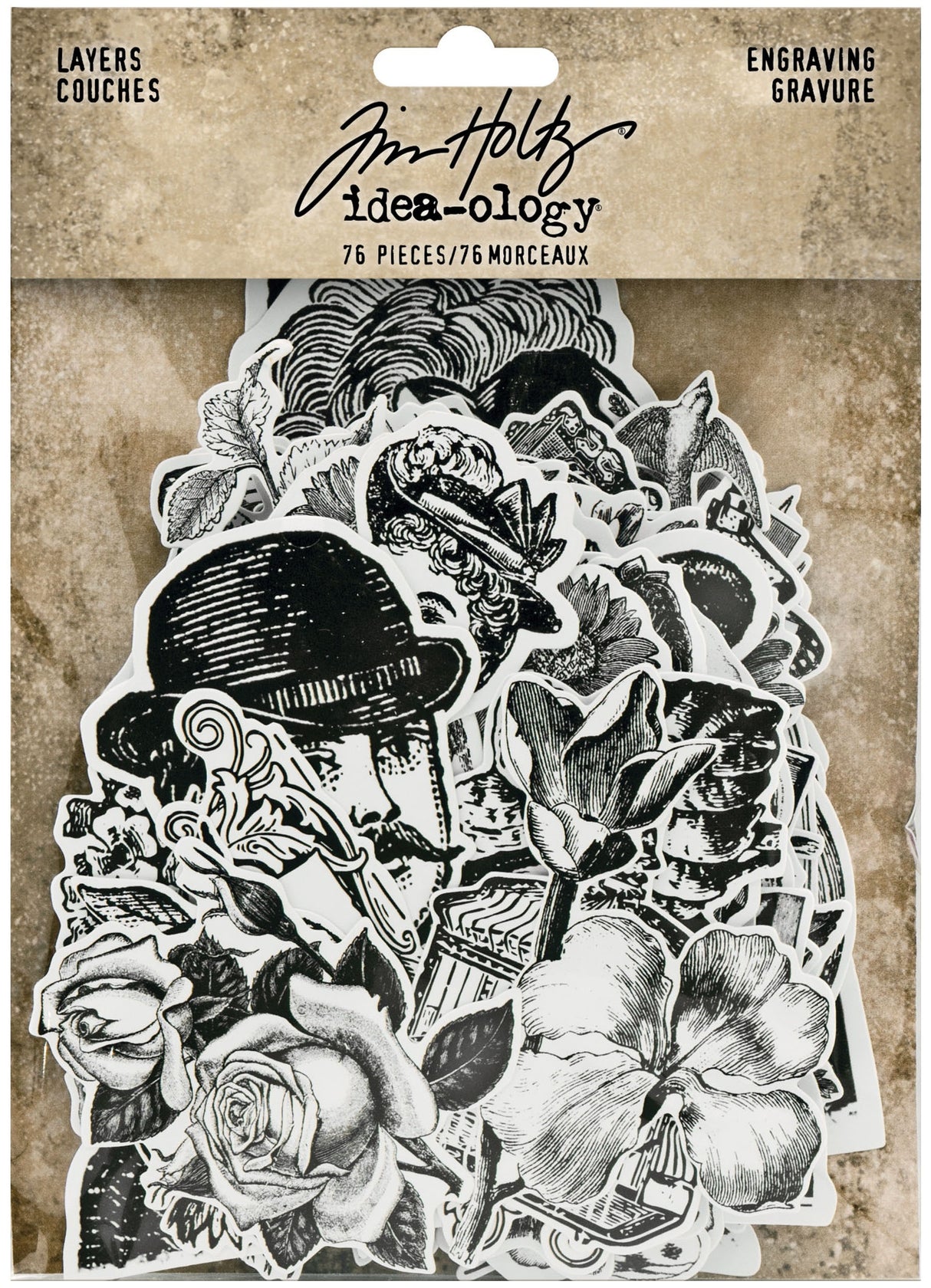 Tim Holtz - idea-ology - Layers - Engraving