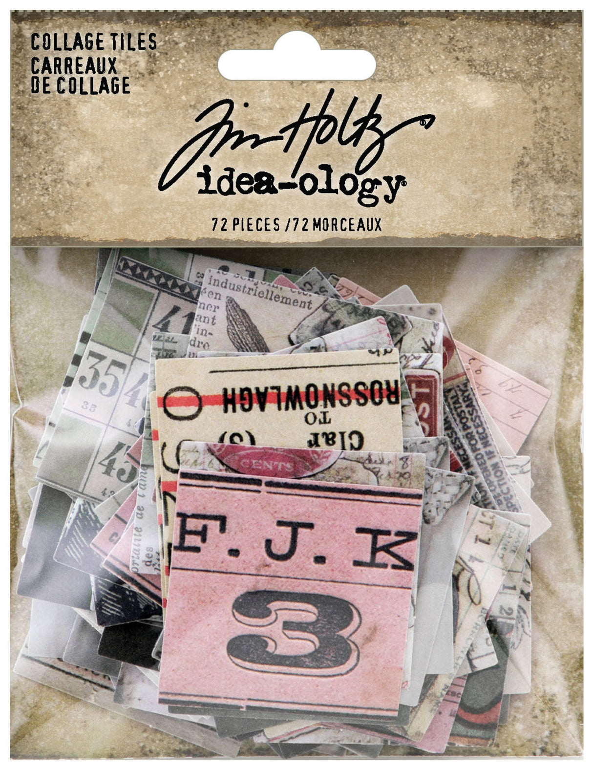 Tim Holtz - idea-ology - Collage Tiles