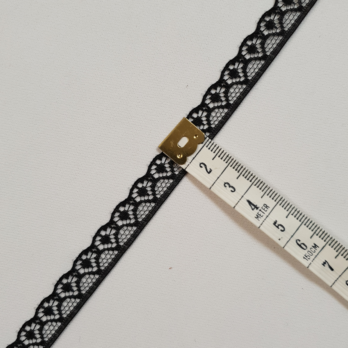 Lace Trim Pack - 7030 - Black - 5 Meter Pack