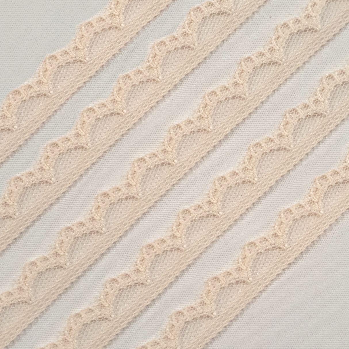 Lace Trim Pack - 7041 - Blush Cream - 5 Meter Pack