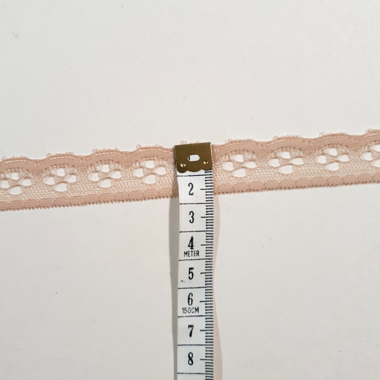 Lace Trim Pack - 7044 - Blush Beige - 5 Meter Pack