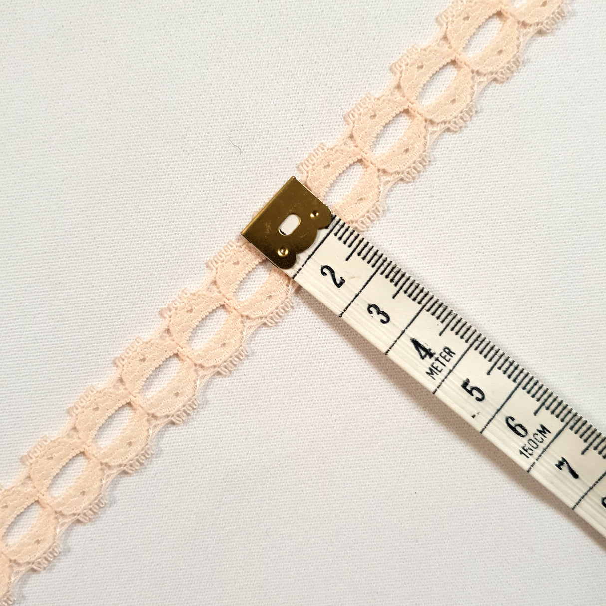 Lace Trim Pack - 7070 - Light Apricot - 5 Meter Pack