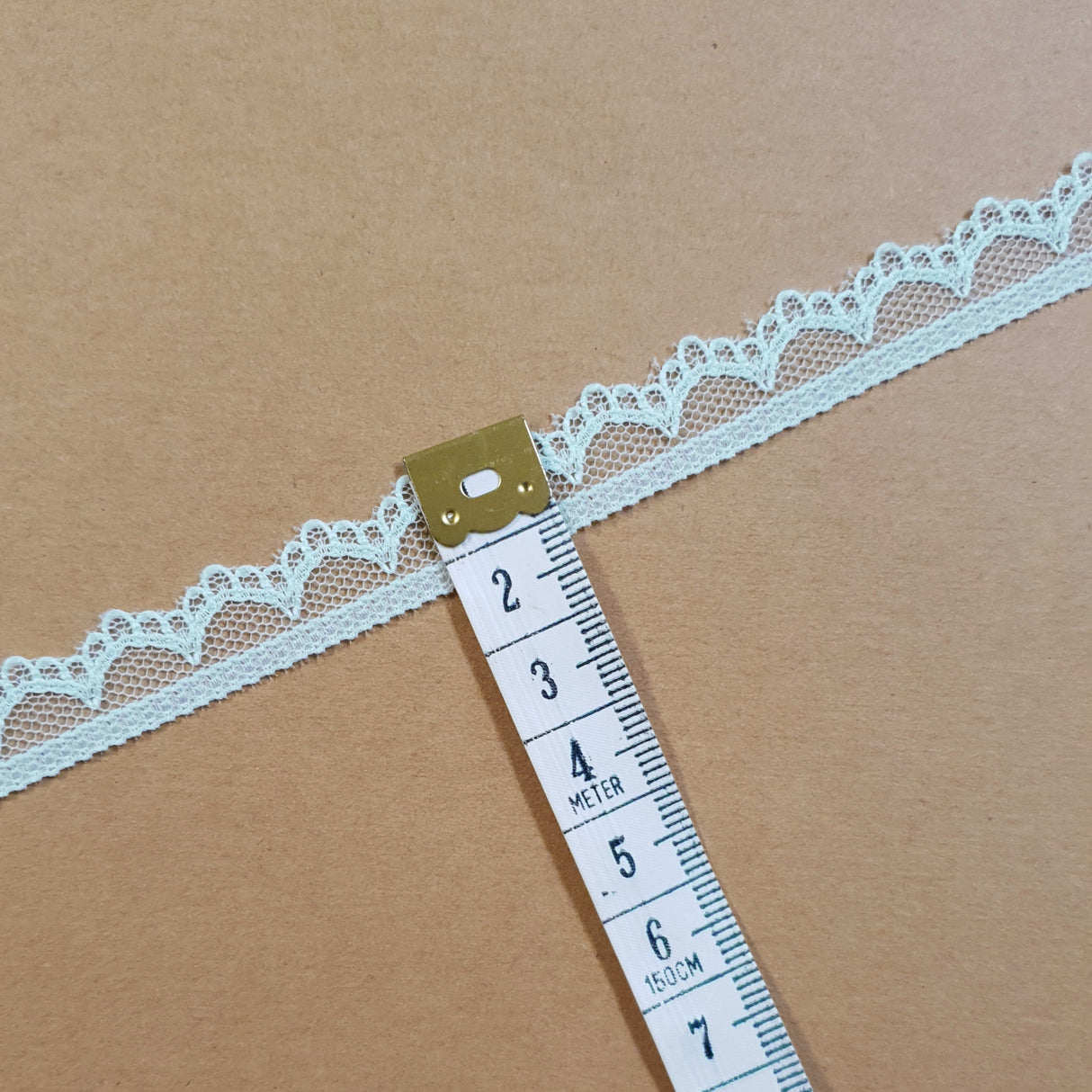 Lace Trim Pack - 7077 - Pale Mint Green - 5 Meter Pack