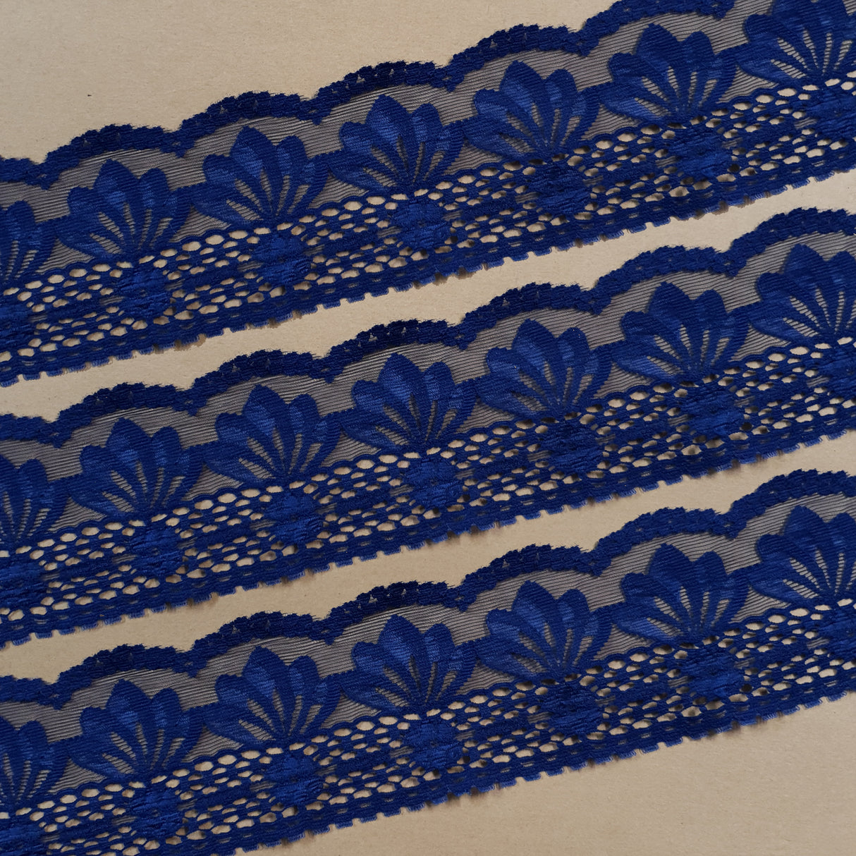 Lace Trim Pack - 7101 - Dark Blue - 3 Meter Pack