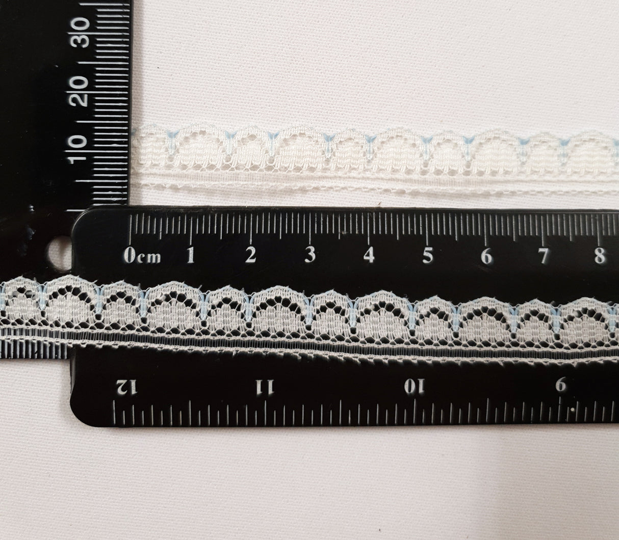 Lace Trim Pack - 7105 - Blue & White - 5 Meter Pack