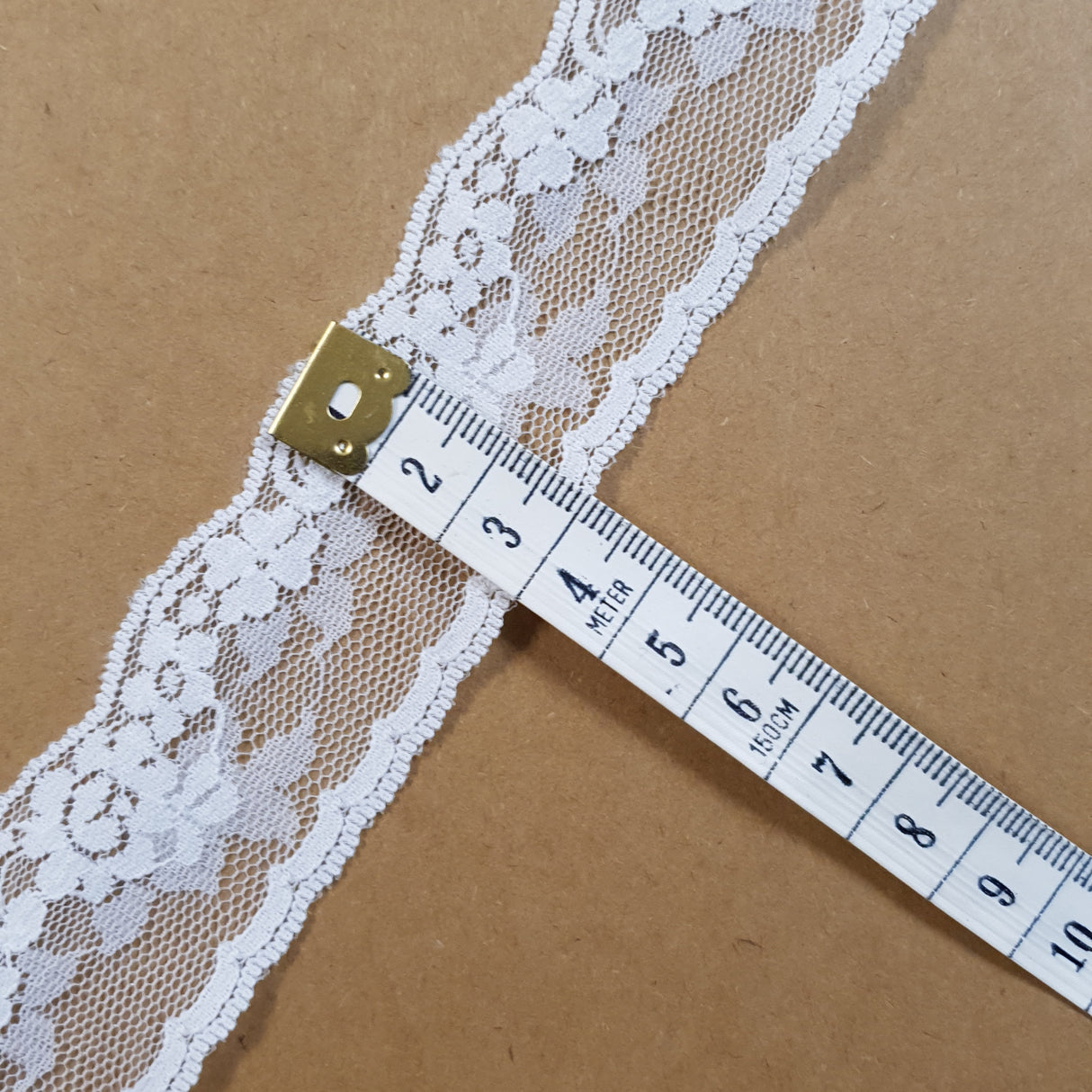 Lace Trim Pack - 7203 - White - 5 Meter Pack