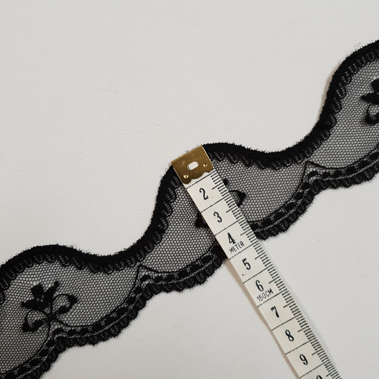 Lace Trim Pack - 7206 - Black - 5 Meter Pack