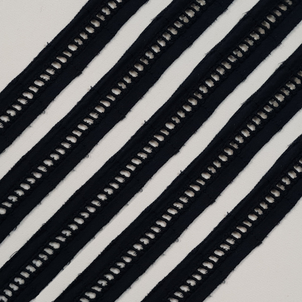 Lace Trim Pack - 7207 - Dark Navy - 5 Meter Pack