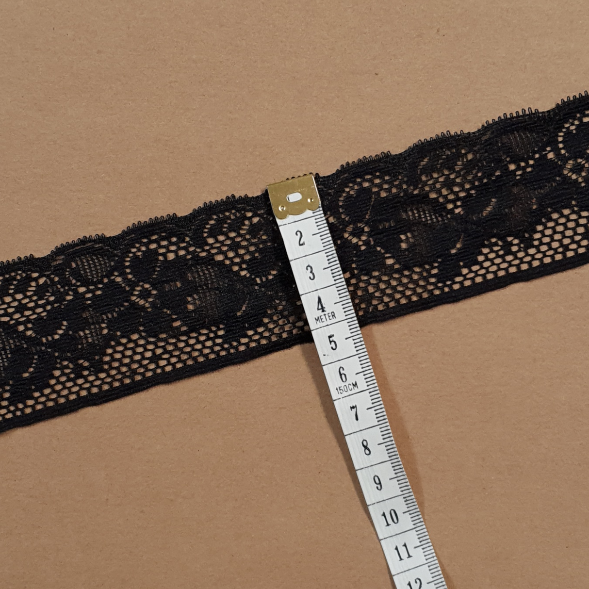 Lace Trim Pack - 7523 - Black - 5 Meter Pack